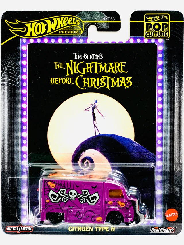 Hot Wheels Pop Culture Nightmare Before Christmas Citroen Type - H Collection Wheels HW