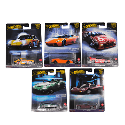 Hot Wheels Premium Exotic Envy 1 - 5 5er Set Sale