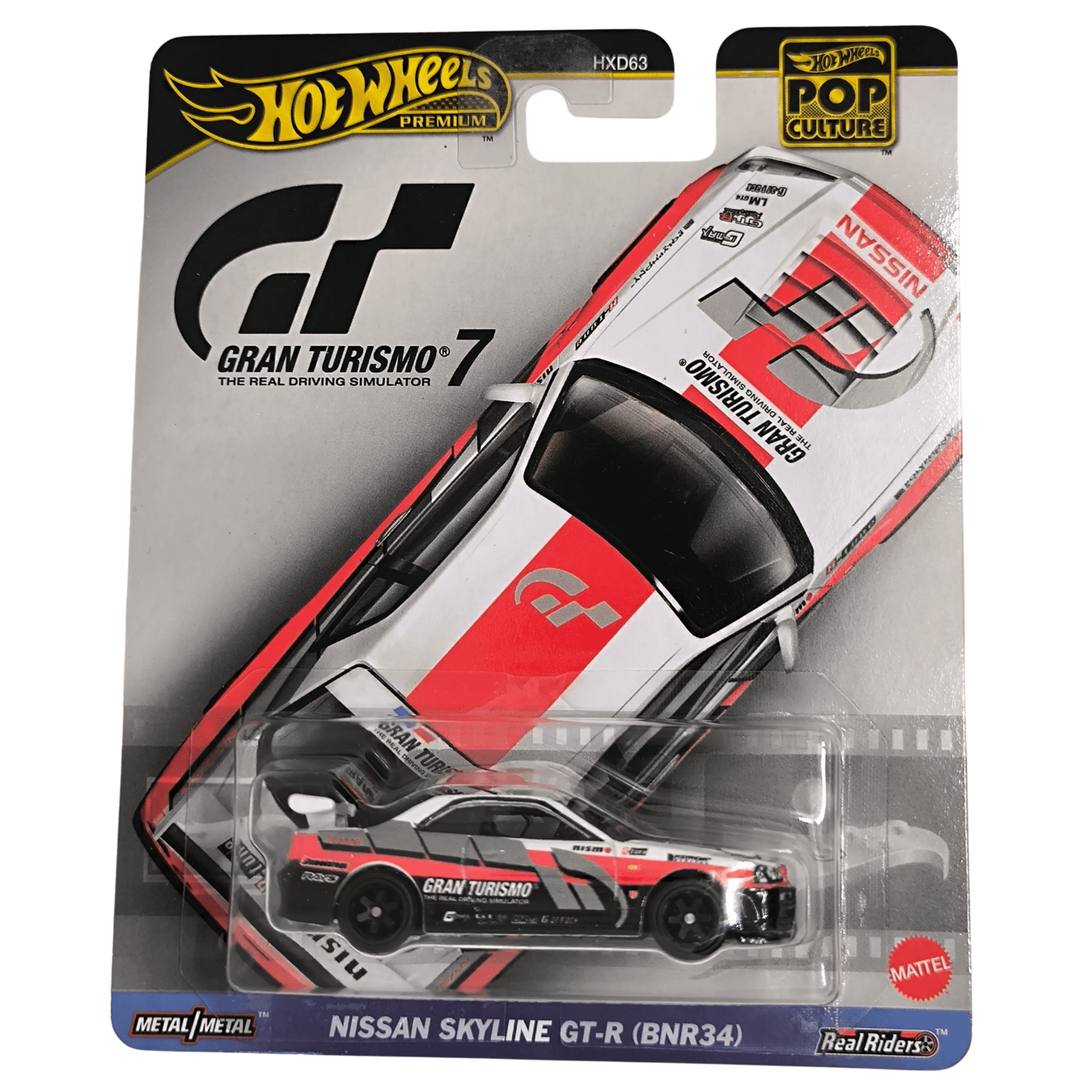 Hot Wheels Premium Nissan Skyline GT - R (BNR34) Pop Culture