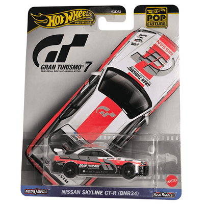 Hot Wheels Premium Nissan Skyline GT - R (BNR34) Pop Culture
