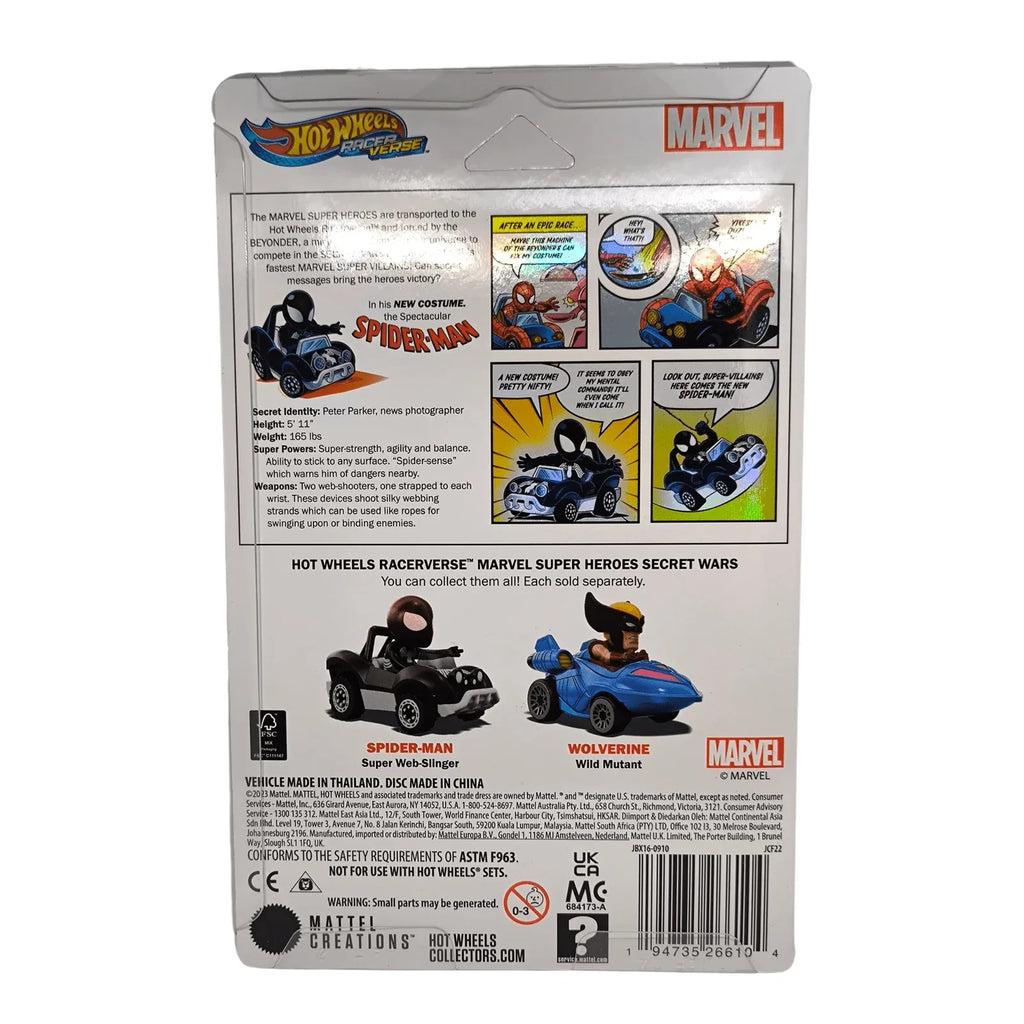 Hot Wheels Premium Secret Wars Spider Buggy Racer Verse