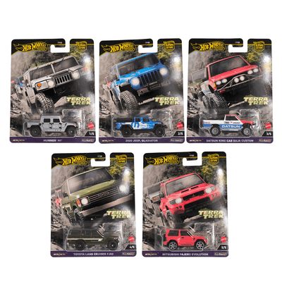 Hot Wheels Premium Terra Trek 1 - 5 5er Set Sale