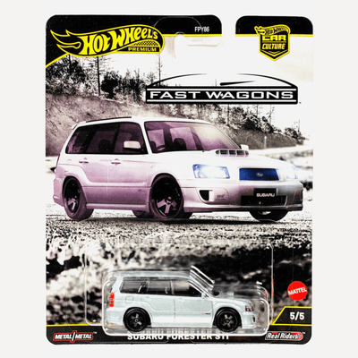 Hot Wheels Subaru Forester STI Fast Wagons Premium 5/5 Sale