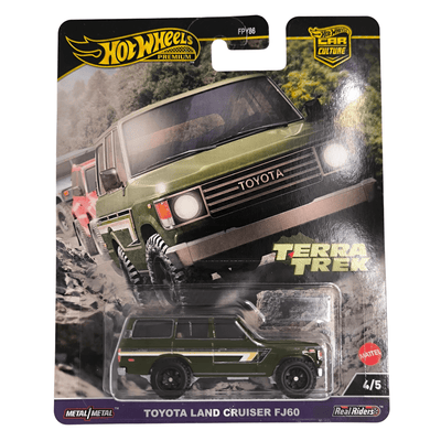Hot Wheels Toyota Land Cruiser FJ60 4/5 Premium Terra Trek