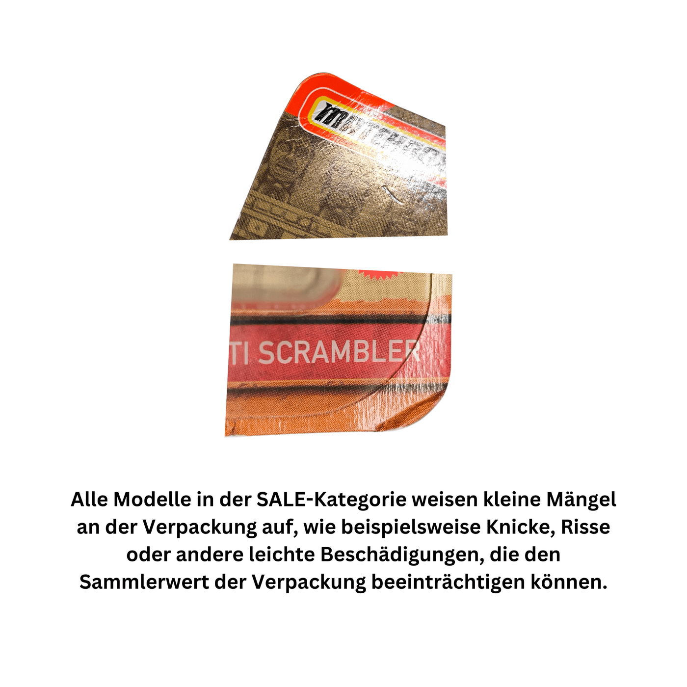 Matchbox Mainline Indiana Jones Themed Ducati Scrambler 6/100 Sale