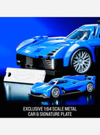 Mattel Brick Shop Hot Wheels Cadillac Project GTP Hypercar Building Set Collection Wheels HW